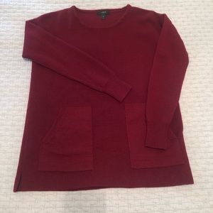 J.Crew tunic sweater merino wool